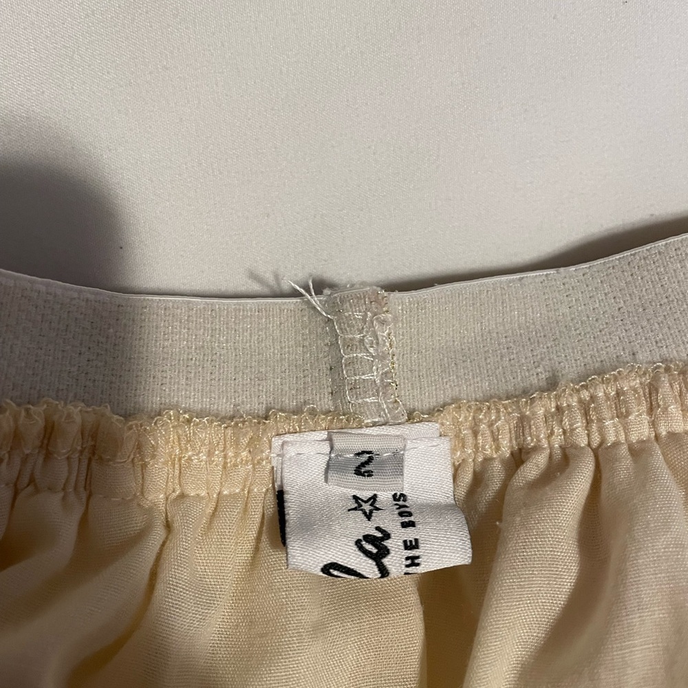 Red Velvet Top with Gold Star Tulle Skirt - Picture 9 of 16